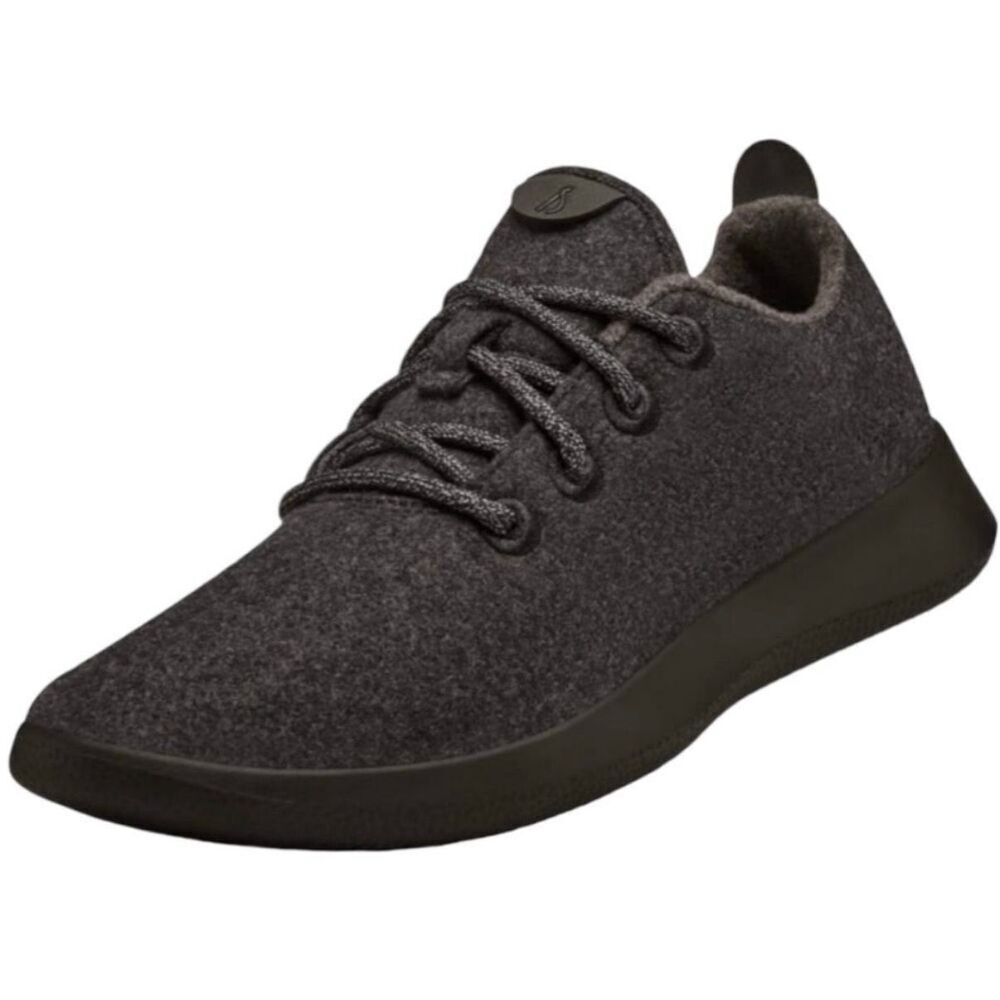 AllBirds black on black classic wool running sneaker size 9 - Picture 1 of 14